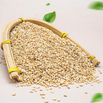 汇营 香辛料 熟白芝麻 炒熟芝麻粒低温炒制五谷杂粮 即食干吃免洗 /粮油调味 /调味品 /复合香辛料 商品图0