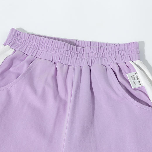 贝贝怡童装儿童套装夏季薄款女童上衣防蚊裤子两件套透气T恤夏装ZB2ET036 商品图7