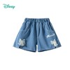 迪士尼2025夏季女新款牛仔短裤柔软舒适休闲裤卡通米妮印花透气短裤ZD2EK021 商品缩略图5