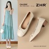 ZHR浅口单鞋女2025新款洋气百搭ins小皮鞋网红高级爆款玛丽珍鞋女 商品缩略图0