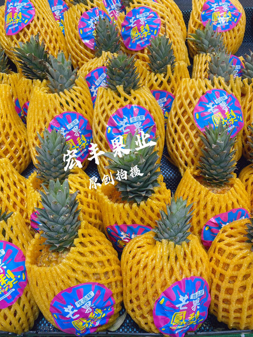 芒果凤梨 口感香甜 自带芒果香味 矮胖可爱  12.8元一斤 商品图4