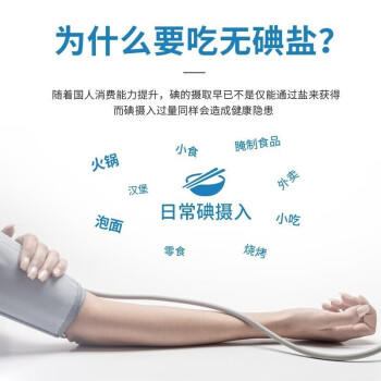 闽盐 未加碘无抗结剂食用盐巴家用调味品福建盐业低钠海盐250克*5 /粮油调味 /调味品 /盐 商品图3