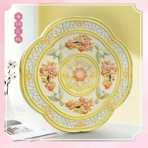 文创古风镜子金属便携手持化妆镜中式古典旅游随身镜礼物 商品图4