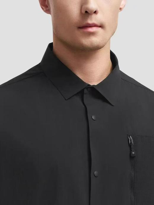 DT 超薄凉感 压胶按扣反光标 胸前口袋短袖衬衫/POLO开衫 Z-15359 商品图2