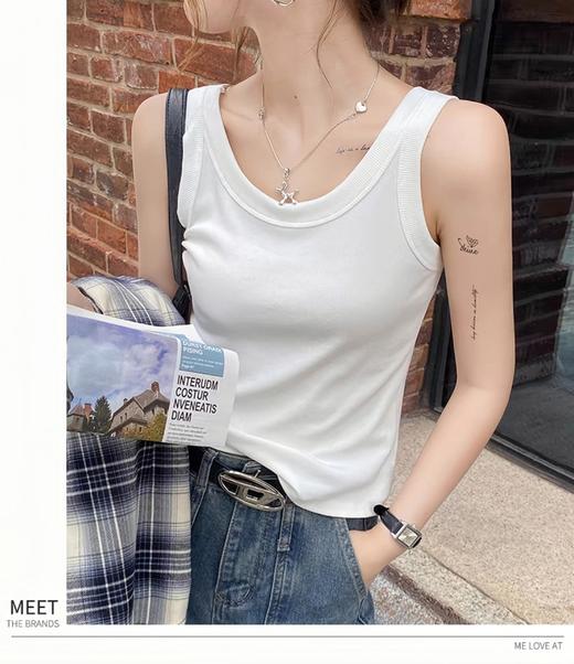 买一送一❗❗ 【维多利亚背心】✨ 遮副乳、防走光 | 巨巨巨显瘦💕  亲肤柔滑 | 帖肤穿超舒服🌿 百搭不挑人 | 单穿、打底都🉑 商品图9