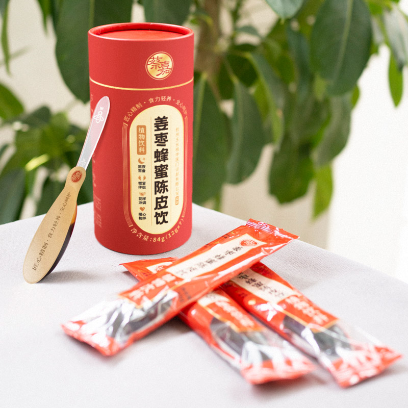 沈爷的宝贝姜枣蜂蜜陈皮饮 新包装12g*7条/罐