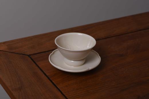 全手工定窑 宋韵芳华茶盏  定瓷风雅 商品图4