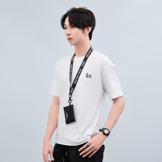 【断码清仓】HX 夏季圆领短袖T恤凉感科技合体版型/S102522717101/02 商品图10