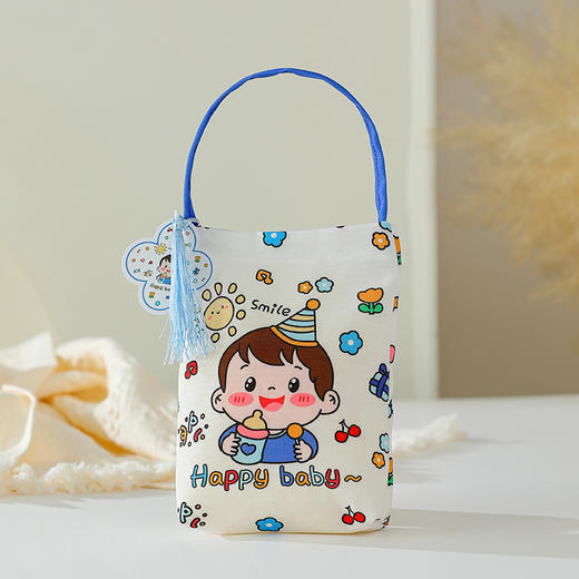 【宝宝满月喜糖袋】六一儿童节礼品袋宝宝满月礼物包装袋新款喜糖空袋子周岁百天。ry 商品图11