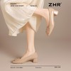 ZHR则则简约纯色浅口气质单鞋女鞋2025新款法式优雅时髦通勤鞋子 商品缩略图1