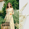森马连衣裙女设计感肌理浪漫2025新款夏季甜美花边碎花吊带裙森系 商品缩略图2