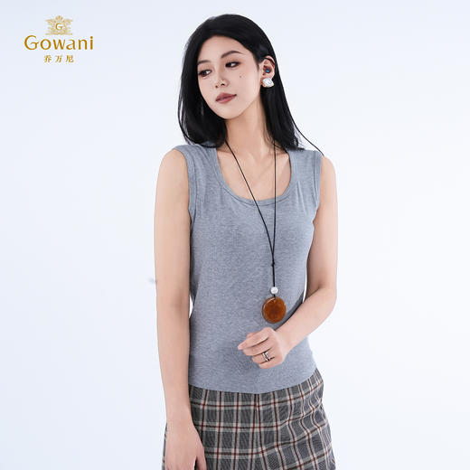 【多色可选】乔万尼夏季新品显瘦舒适背心EZ2H140 商品图6