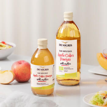 尼歌丽斯DENIGRIS意大利原瓶进口 苹果醋500ml 零添加0脂肪浓缩健康饮料 /粮油调味 /调味品 /醋 商品图4