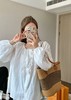 ins风轻熟简约条纹编织包超轻沙滩包 商品缩略图13