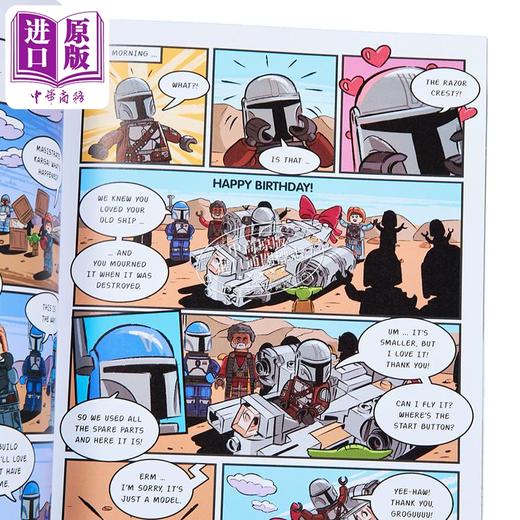 预售 【中商原版】乐高星球大战 曼达洛勇士活动手册 英文原版 LEGO  Star Wars Mandalorian Warriors Activity Book 商品图2