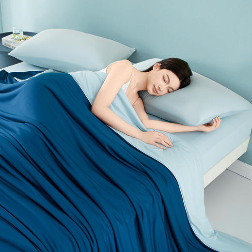 泰嗨 7A抑菌冰蚕丝双感夏凉被空调被 可机洗水洗 商品图8