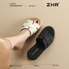 ZHR一字拖女2025新款夏季休闲百搭拖鞋女洋气ins厚底沙滩拖鞋外出 商品缩略图7