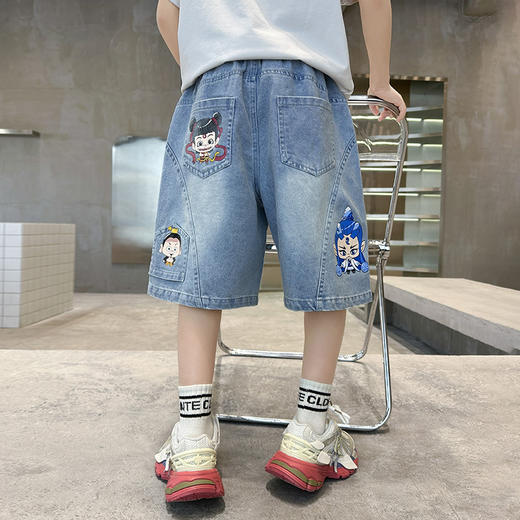 男童夏季薄款运动短裤 亲子装夏装男孩夏款裤子五分裤潮 商品图13