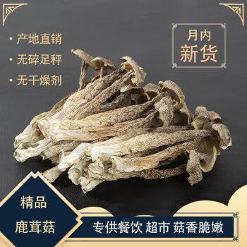 沛沛佳 鹿茸菇干货500g 云南特产煲汤炒菜火锅食用 源头直发 /粮油调味 /南北干货 /菌菇干货 商品图4