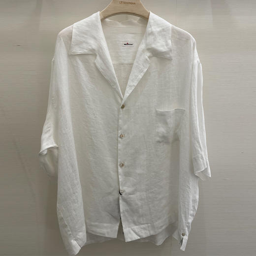 KITON 男士短袖衬衫 白色 UMC028H0883801000 商品图0