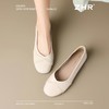 ZHR则则软底舒适浅口单鞋2025新款一脚蹬平底鞋气质豆豆鞋小皮鞋 商品缩略图8