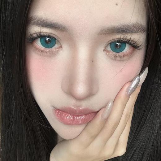 <月抛尝鲜活动>-SUMMERBABY月抛-苍翠深青-14.5mm【0-800度 无525/575】 商品图6