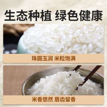 农民乐正宗东北珍珠大米 50斤 当季新米  优选香米贡米粳米家庭装 /粮油调味 /米 /稻花香米 商品图2
