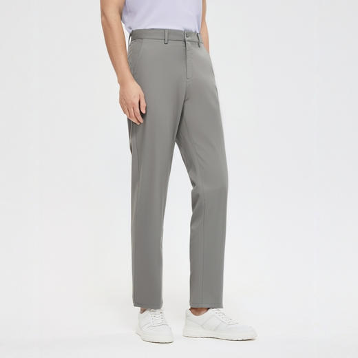 【含天丝】圣得西天丝水洗棉休闲裤男夏季新款直筒轻薄男士长裤 商品图1