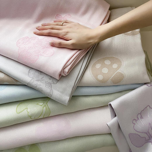 三泰龙 竹纤维单层毛巾被盖毯夏凉被冷感毯凉感空调被 商品图1