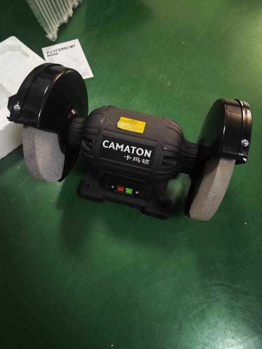 【货号09031】包邮250砂轮机台式砂轮机加重型砂轮机800瓦2950转磨刀机抛光机 商品图1