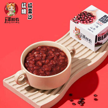 胖鲜农 红糖红豆沙罐头180g*6罐 /粮油调味 /方便食品 /速食粥 商品图3