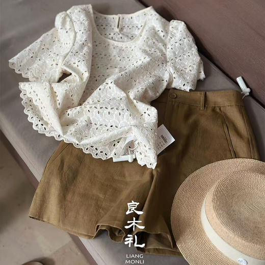【预售7天】良木礼刺绣上衣（0131） 商品图2