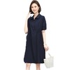 丁摩 休闲宽松显瘦遮肚子连衣裙女夏季新款洋气直筒裙5ZF-5123 商品缩略图4
