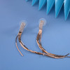 【宏艺珠宝】金绦吟风·银s925耳饰 商品缩略图1