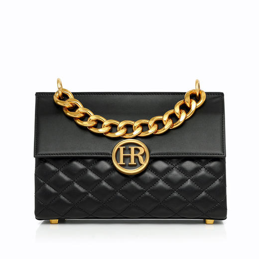 6941239122757 HRHR赫莲娜新款多袋牛皮混羊皮包包女斜挎包菱格链条气质单肩大包 商品图1