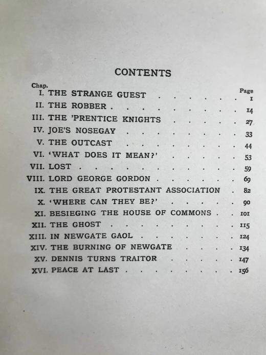 约20世纪早期 狄更斯《巴纳比·拉奇》儿童版 8幅彩色插图 漆布精装32开 商品图4