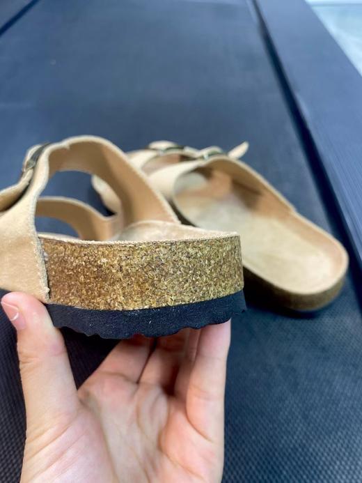 懒人一脚蹬杨幂同款复古搭扣勃肯凉拖 商品图13