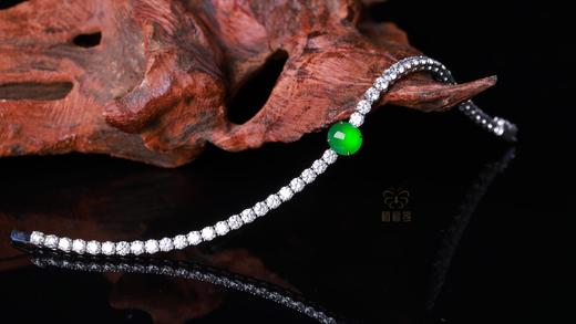 【流光映翠】翡翠手链SZ12504036 商品图5