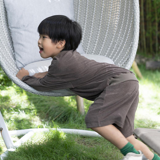 三茉童装/M167/男童卫衣春秋基础款女童套装新款儿童长袖秋装 商品图3