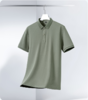 【丝光新疆棉   纯POLO衫】占姆士2025夏季新款男女同款重克数7A抗菌纯色POLO衫 T恤衫   一款7色 商品缩略图6
