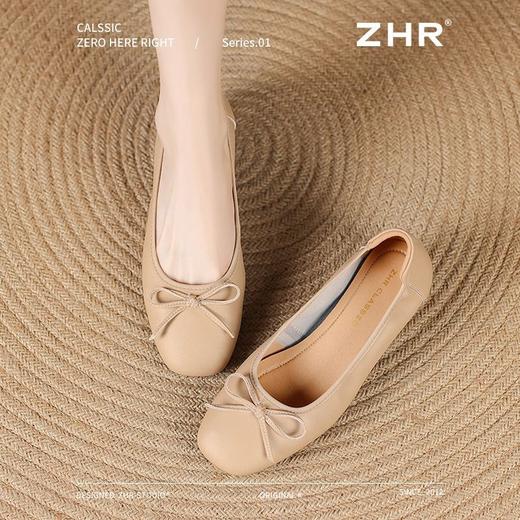 ZHR浅口单鞋女2025新款洋气百搭ins小皮鞋网红高级爆款玛丽珍鞋女 商品图9