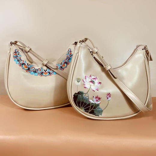 【预售3天】原创国潮民族风刺绣新款女手提包YWC1 商品图1