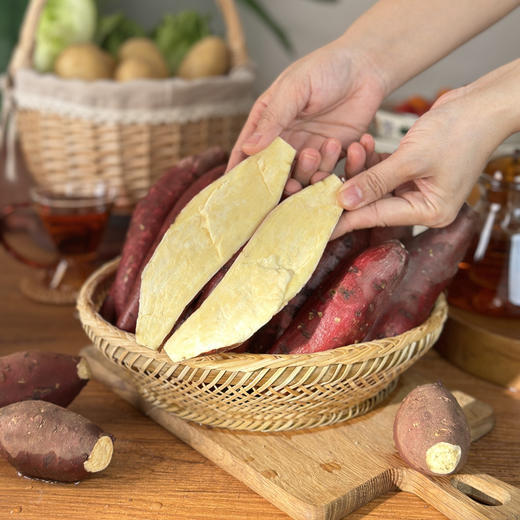 蜜薯界的“猫山王”-榴莲蜜薯、吃起来软糯香甜、完全不干不噎、丝滑香甜，蒸烤双吃‼粗粮代餐首选 商品图1