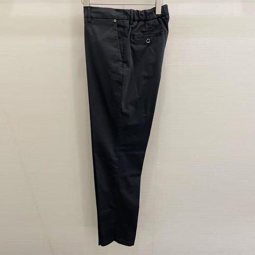 KITON 男士字母徽标刺绣休闲裤 黑色 UFPPEK0600F18008 商品图1