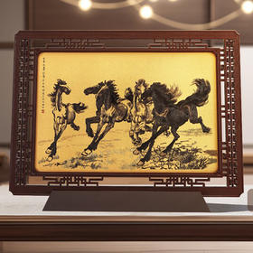 《马到成功·六骏图》经典版 摆件 源自徐悲鸿名画