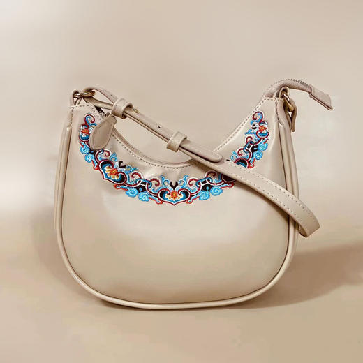【预售3天】原创国潮民族风刺绣新款女手提包YWC1 商品图2