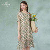 乔万尼真丝桑蚕丝法式优雅连衣裙新夏季EI2E759 商品缩略图1