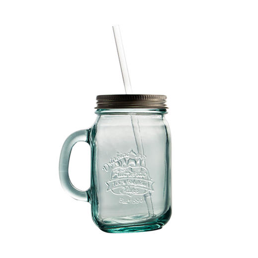 【西班牙进口吸管玻璃杯】吸管玻璃杯500ml欧盟高标准认证 商品图8