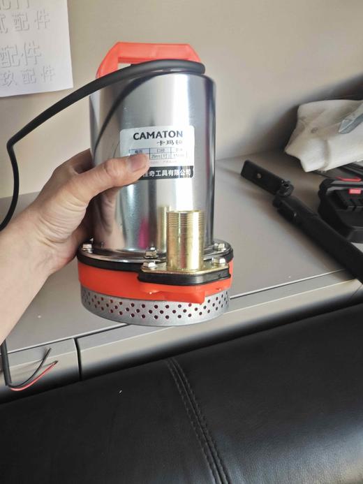 【货号04406】包邮1寸潜水泵12V150瓦直流水泵抽水泵打药浇菜泵家用水泵2.5米线电动水泵 商品图1