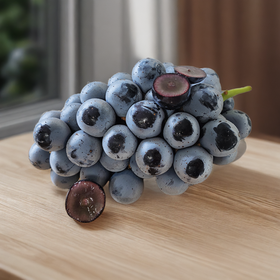 【顺丰包邮 东方黑珍珠】云南夏黑葡萄 无籽黑提葡萄 产地直发 2斤家庭装/3斤5斤彩箱装